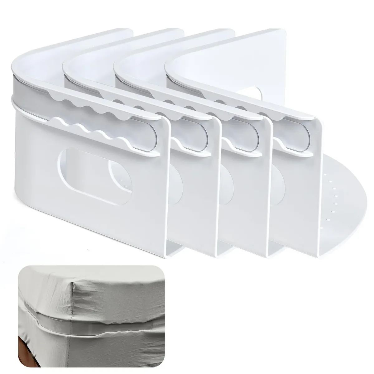 Bed sheet holders - Pack of 4