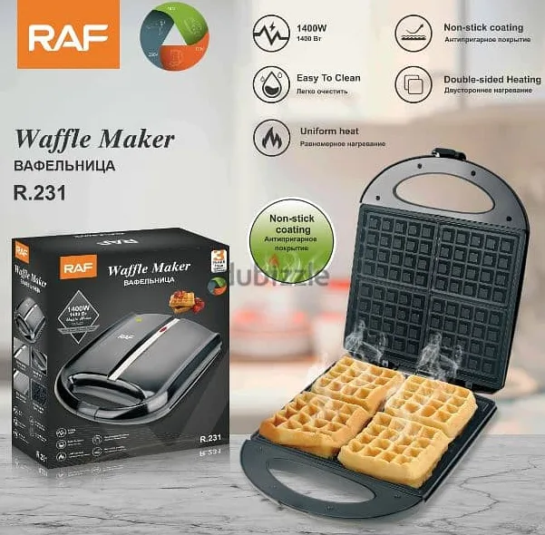 Raf Waffle maker 1500W R2290H R521 r2580