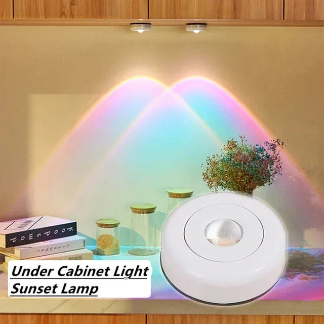 Sphere Lights Bedroom Decor Lights Touch Sunset Lamp
