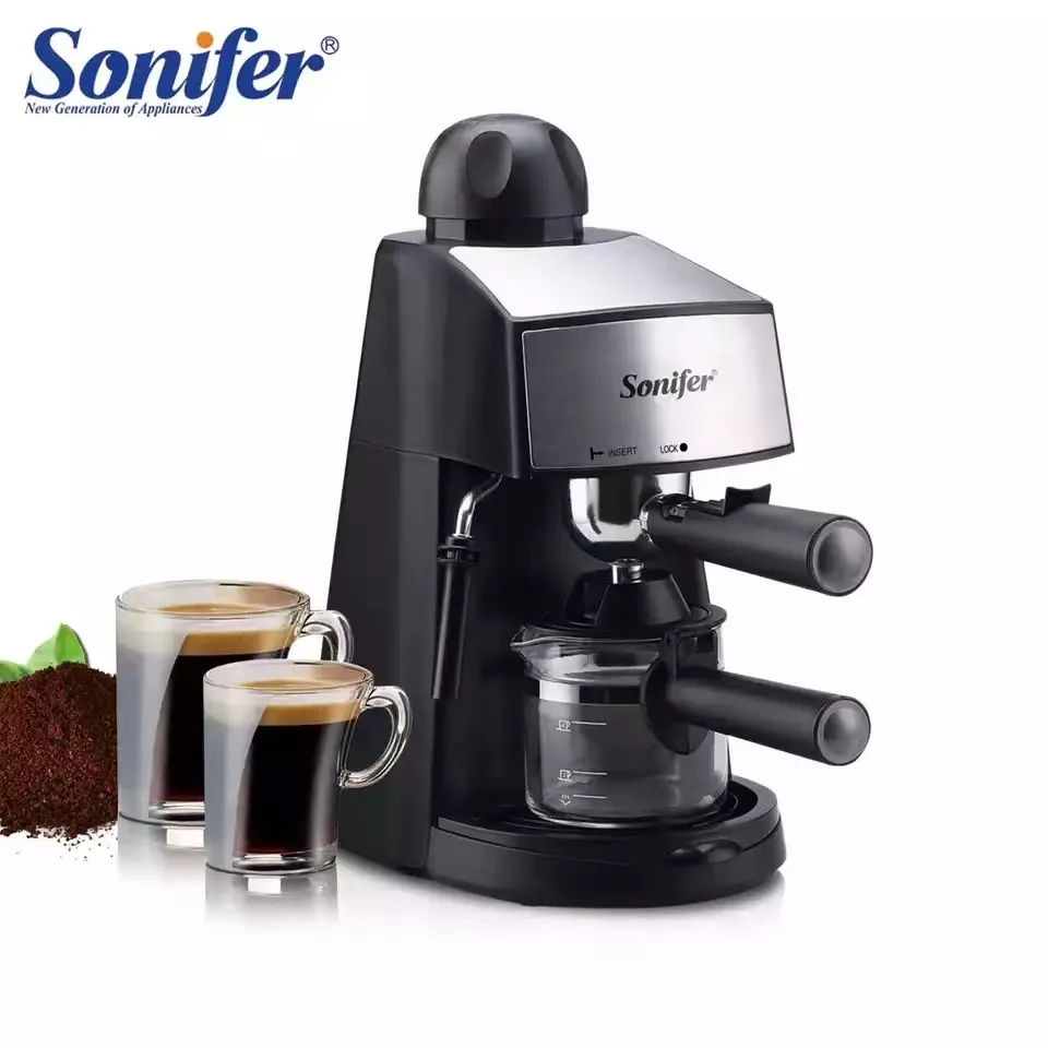 SONIFER Coffee Machine Cappuccino Espresso Coffee Maker 800W