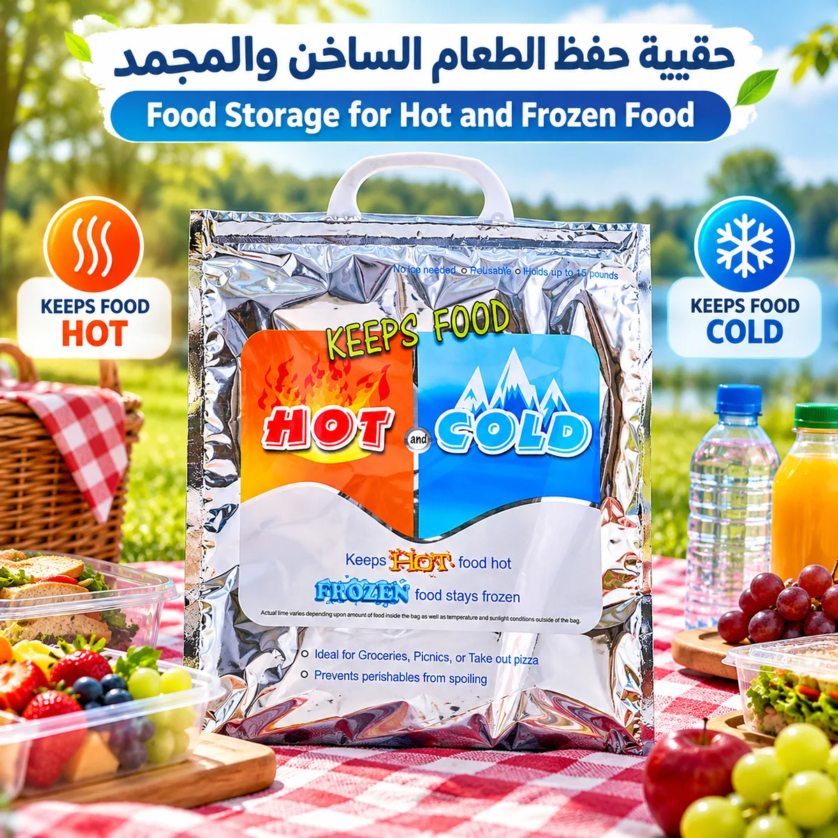 Food Storage for Hot and Frozen Food