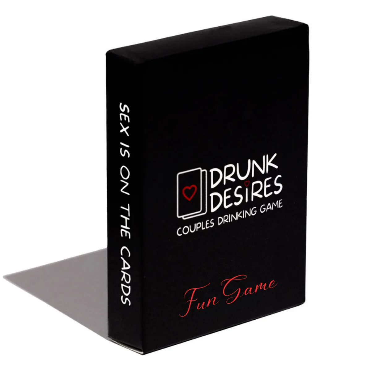 Drinking Card Game Drunk Desires Couples Games - Black