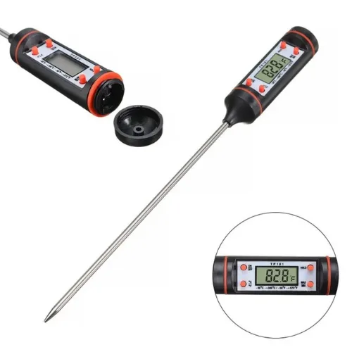 1.5V Long Probe Digital Temperature Measuring Tool For Kitchen