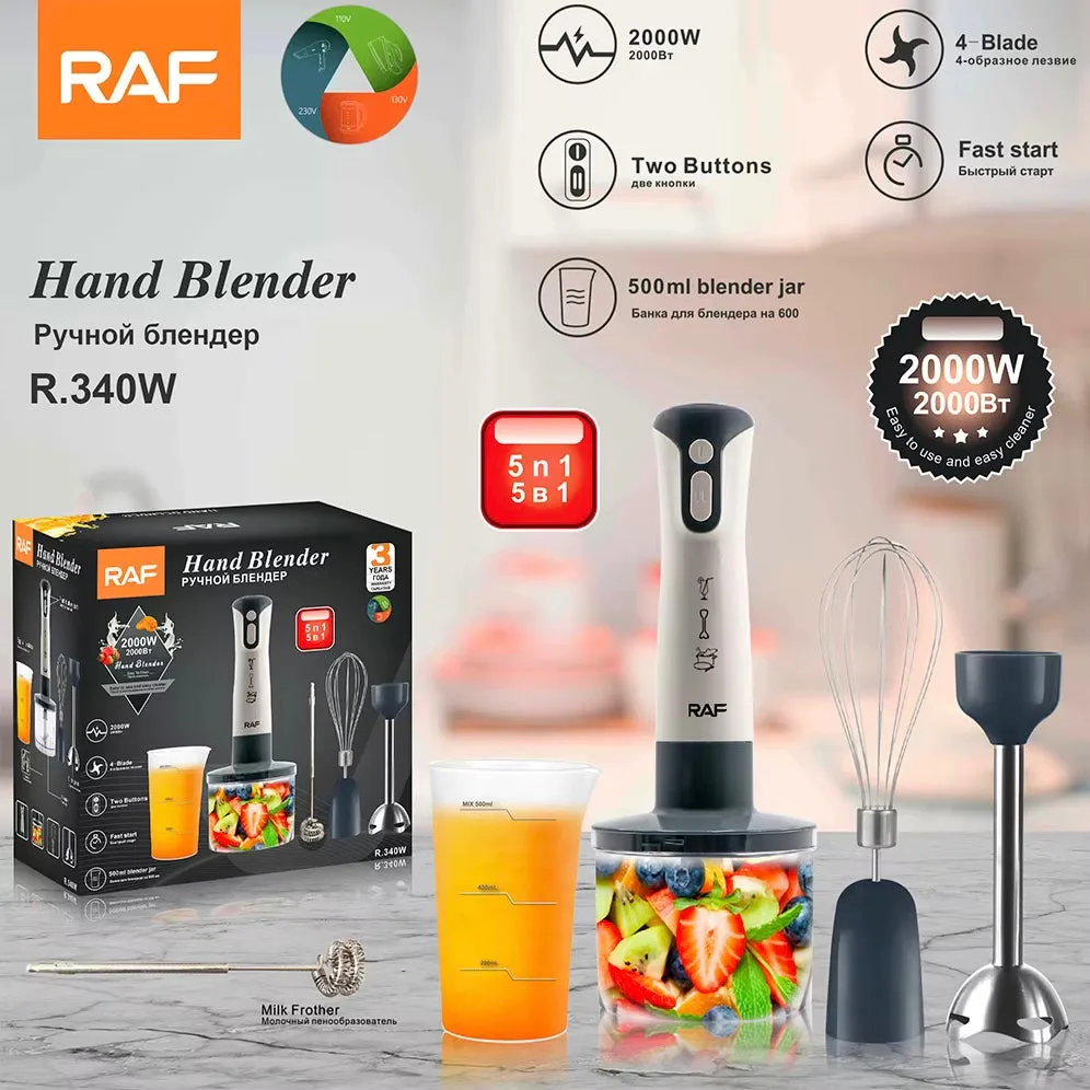 Raf Hand Blender Set 5 In 1