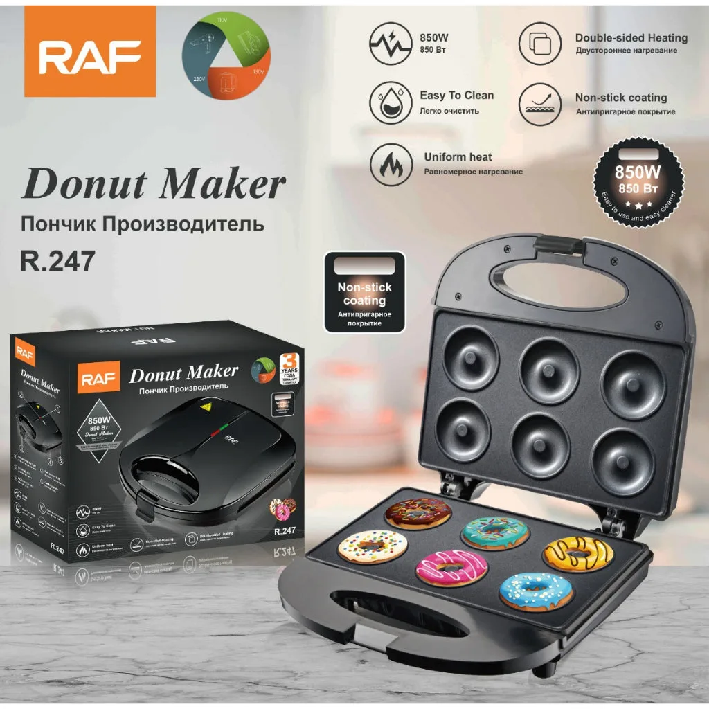 Raf Non-stick Electric Donut Maker R247 R532