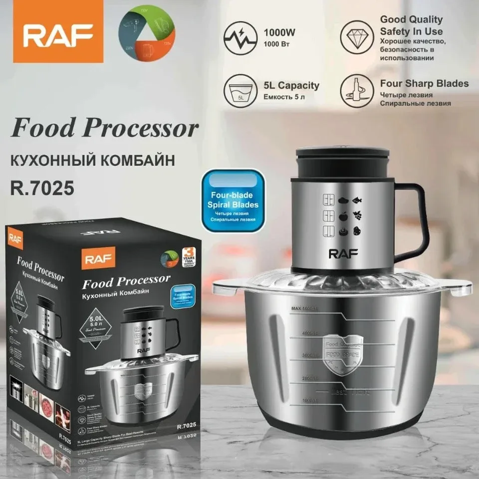 Raf Food Processor 5 Litre