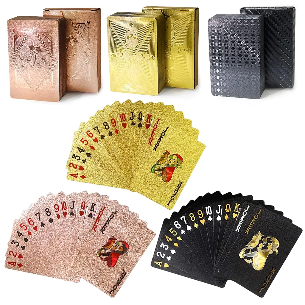 Waterproof Luxury Gold Card