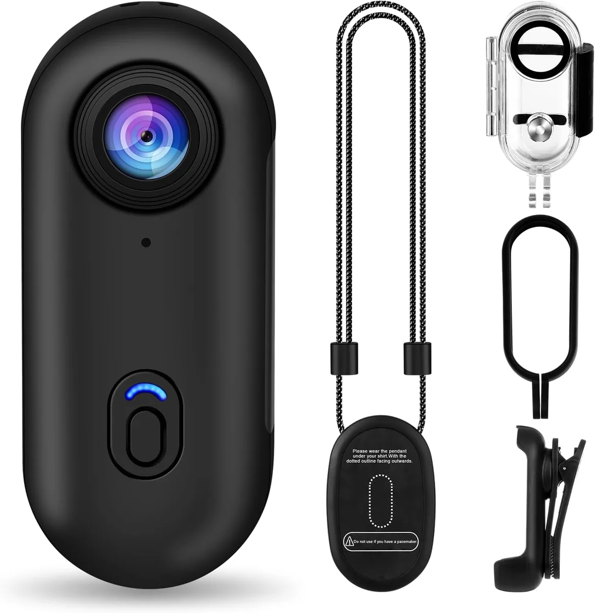 Mini Camera HD Wi-Fi Action Camera – Hands-Free POV Recording